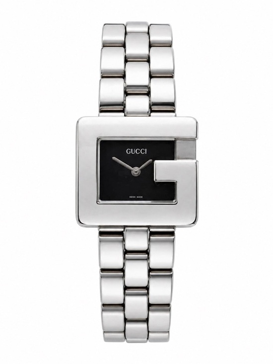 Gucci Accessories - Gucci Vintage Square Black Dial Stainless Steel Watch Unisex